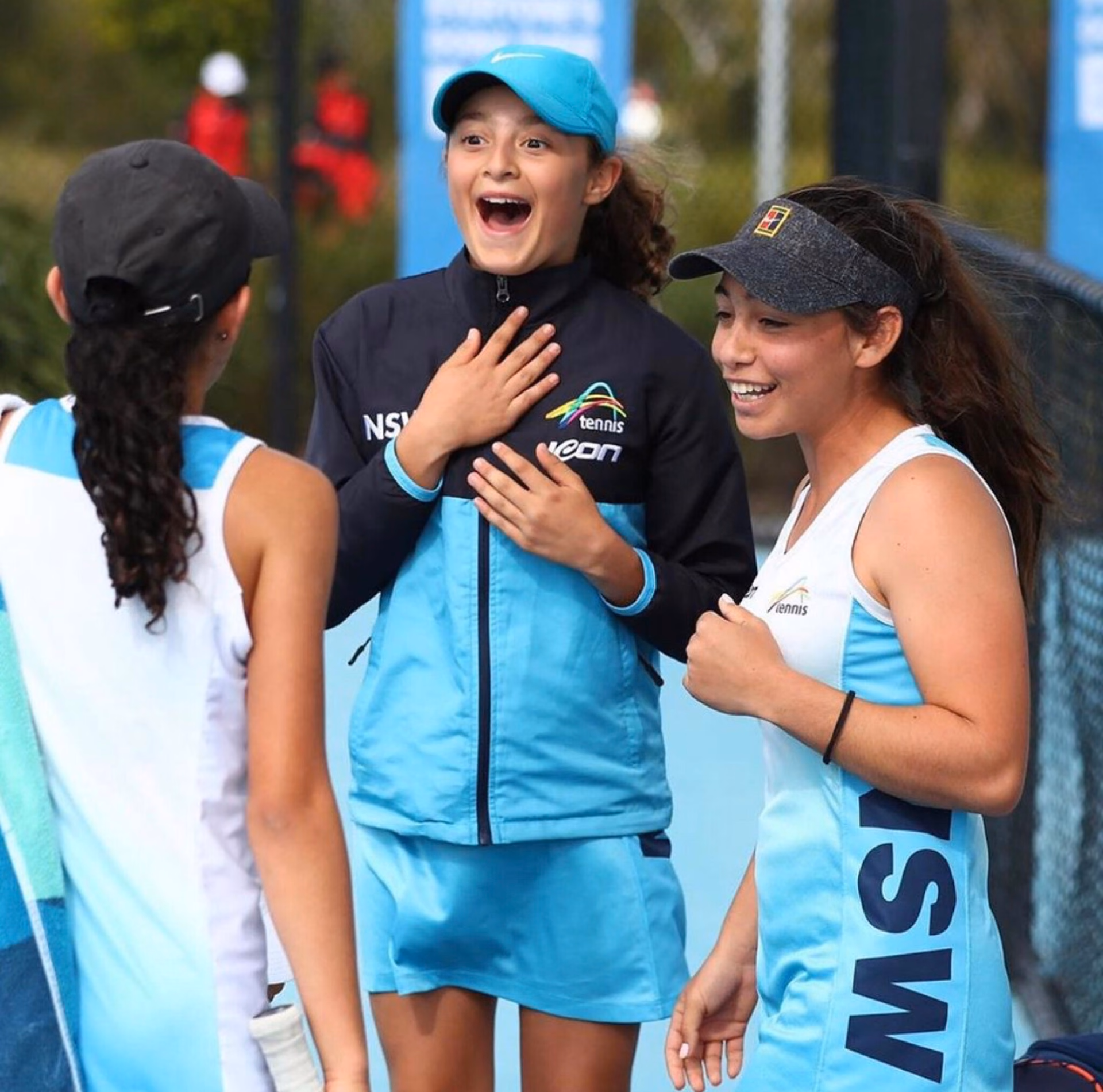 Icon Sports team members celebrating together